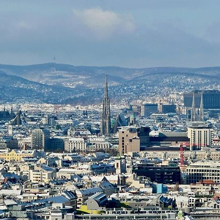 Triiiple Level 31 - Sonnenwohnen Apartment Mit Fantastischem Ausblick Und Parkplatz Wien Eksteriør billede