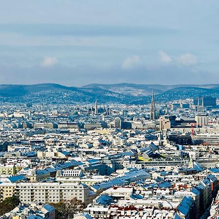 Triiiple Level 31 - Sonnenwohnen Apartment Mit Fantastischem Ausblick Und Parkplatz Wien Eksteriør billede